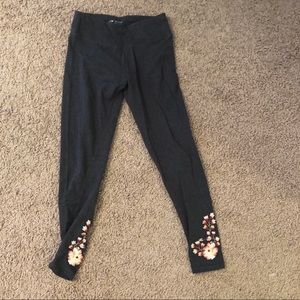 Betsey Johnson Embroidered Legging